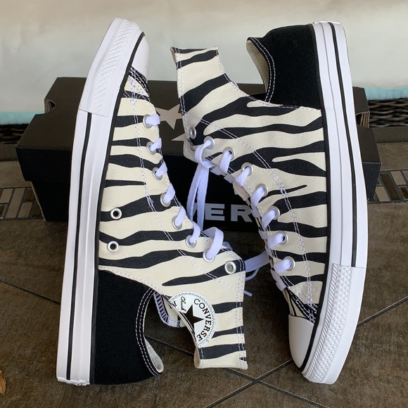 CONVERSE CTAS TWISTED UPPER HI EGRET/BLACK/BLACK M - Picture 6 of 13